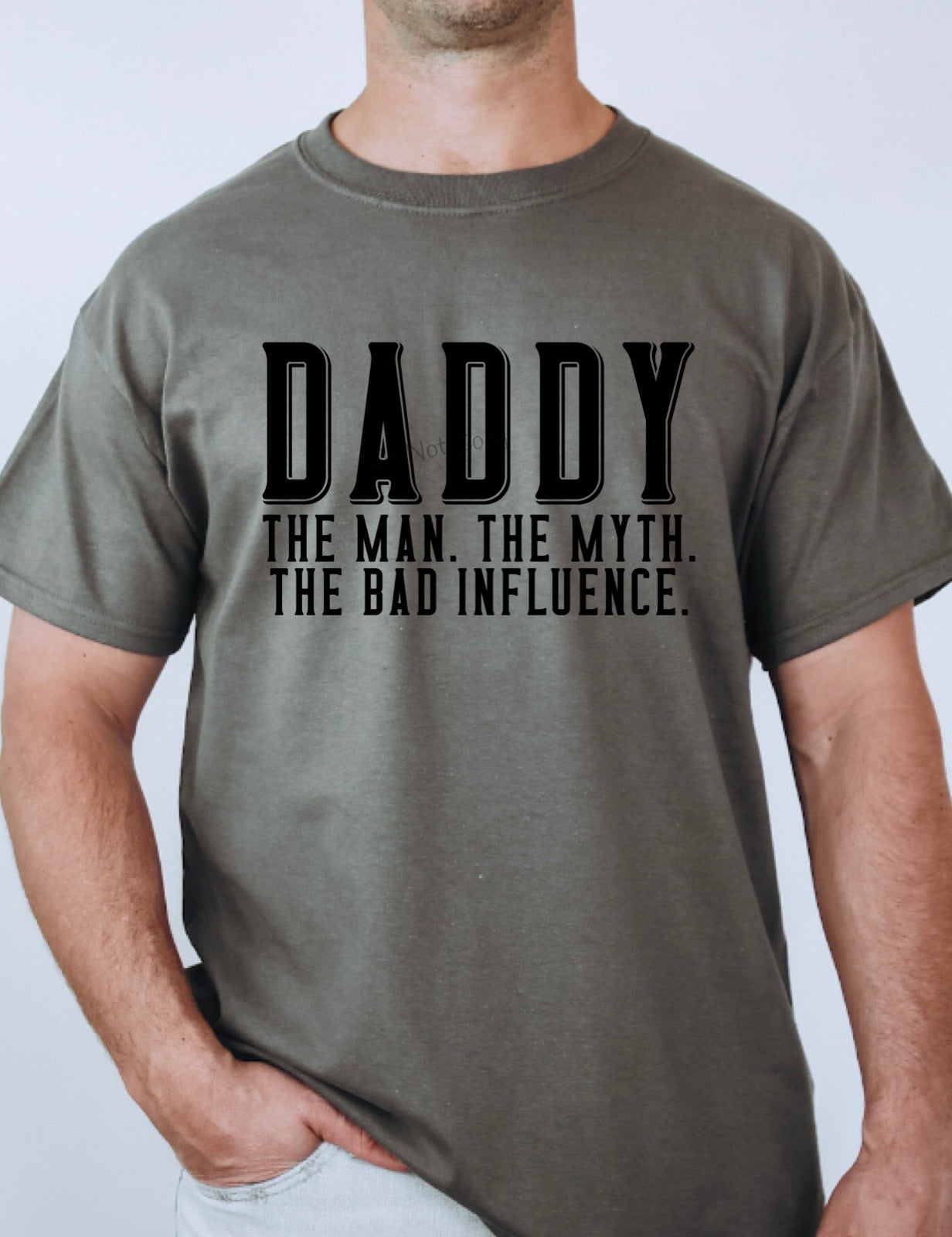 Daddy the man black-DTF