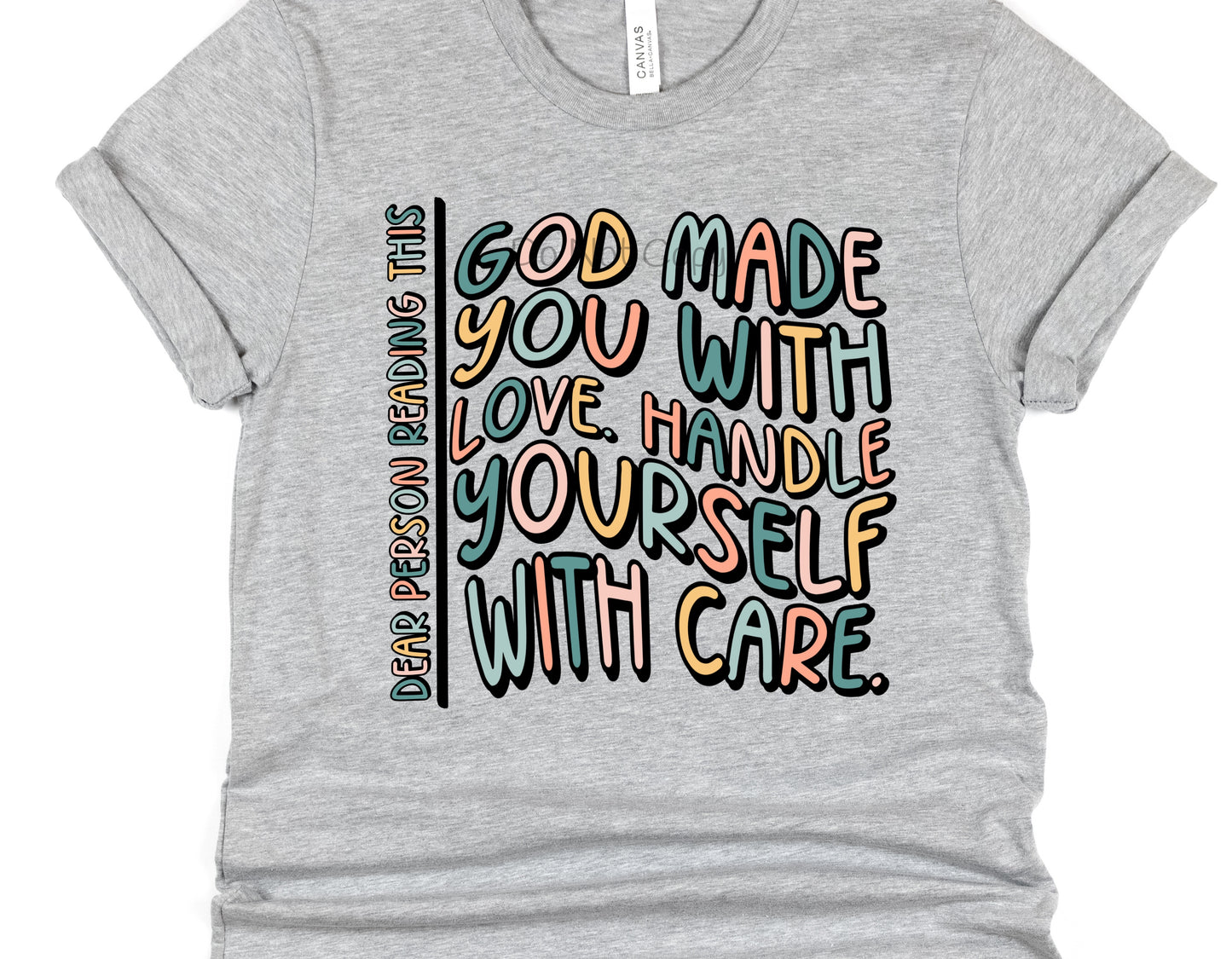 God made you with love-DTF