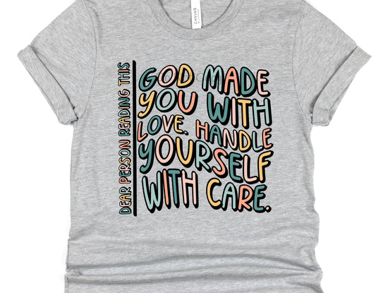 God made you with love-DTF
