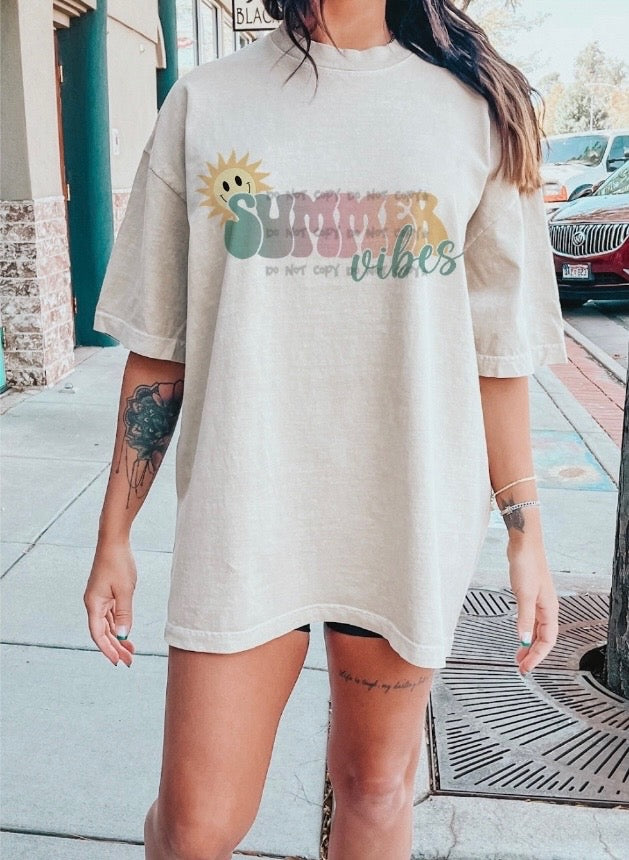 Summer vibes pastel-DTF