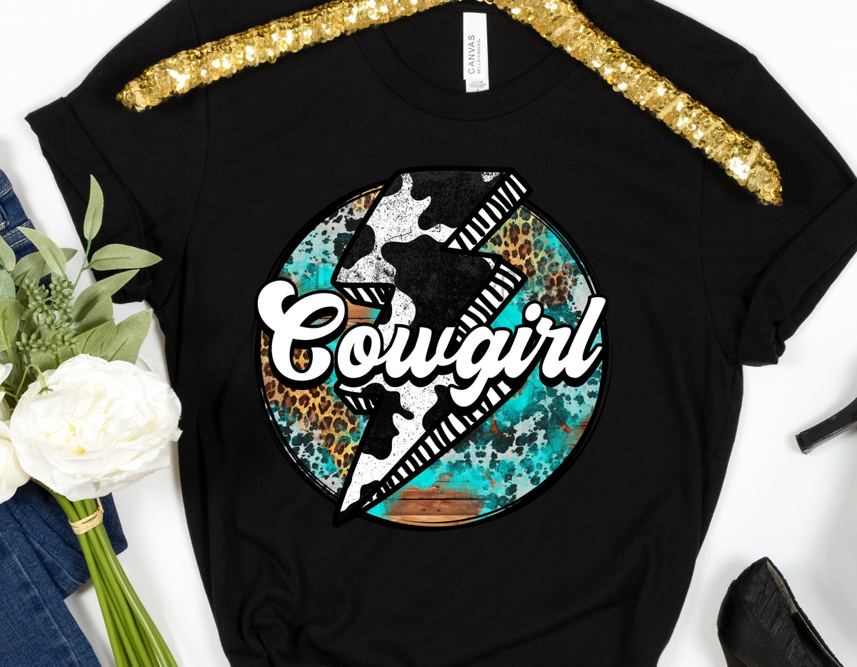 Cowgirl bolt-DTF