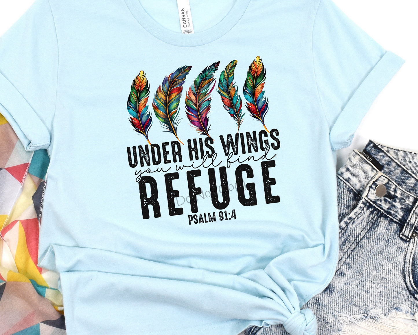 Under his wings refuge-DTF