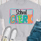 School clerk-DTF