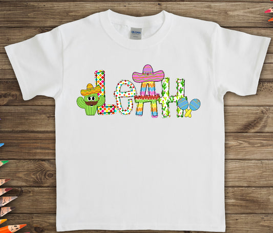 Fiesta Custom Name-DTF