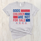 Gods Children are not for Sale(red blue with stars)-DTF