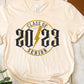 Class of 2023 gold bolt-DTF