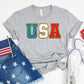 USA glitter-DTF