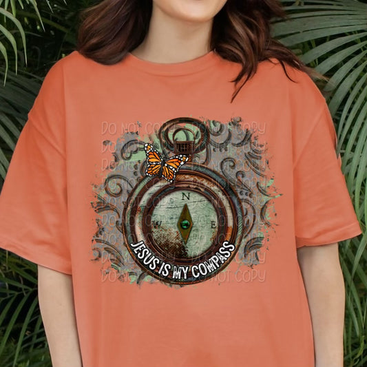 Jesus is my compass-DTF