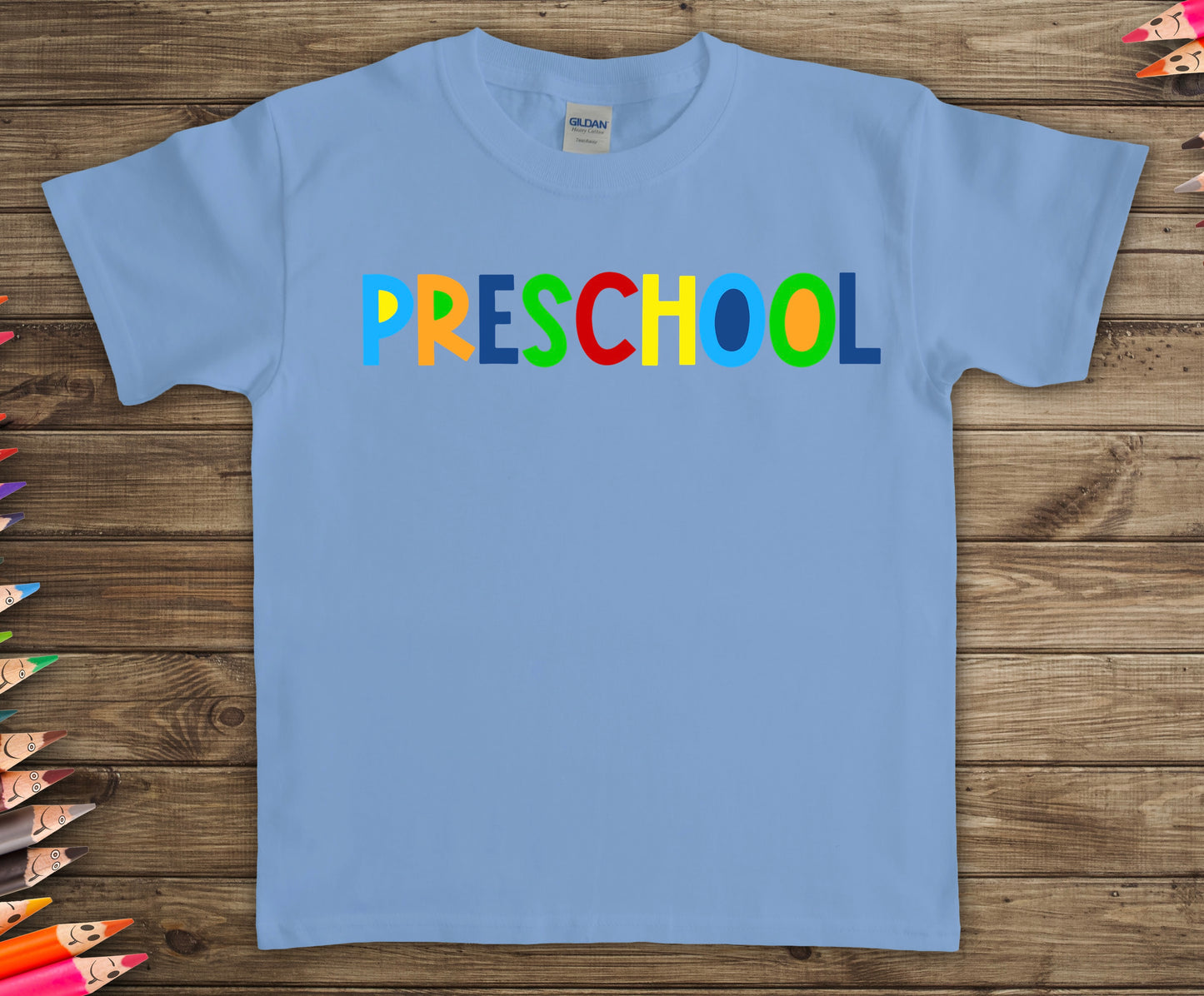 Preschool Grade -Primary color-DTF