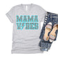 Mama vibes turquoise-DTF