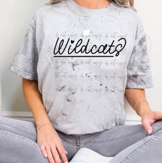 Hand lettered Wildcats-DTF