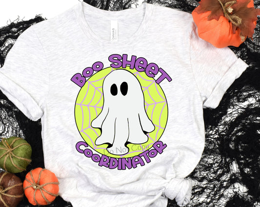 Boo sheet coordinator-DTF