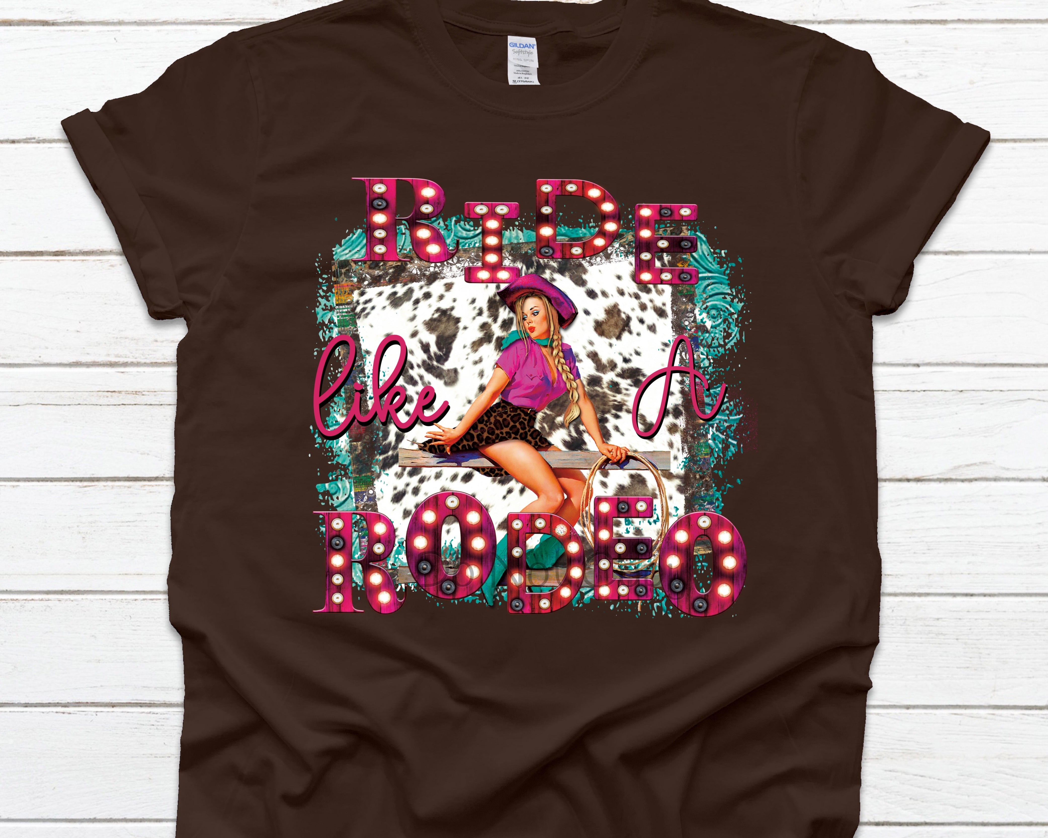Ride like a rodeo-DTF – ABIDesignstore