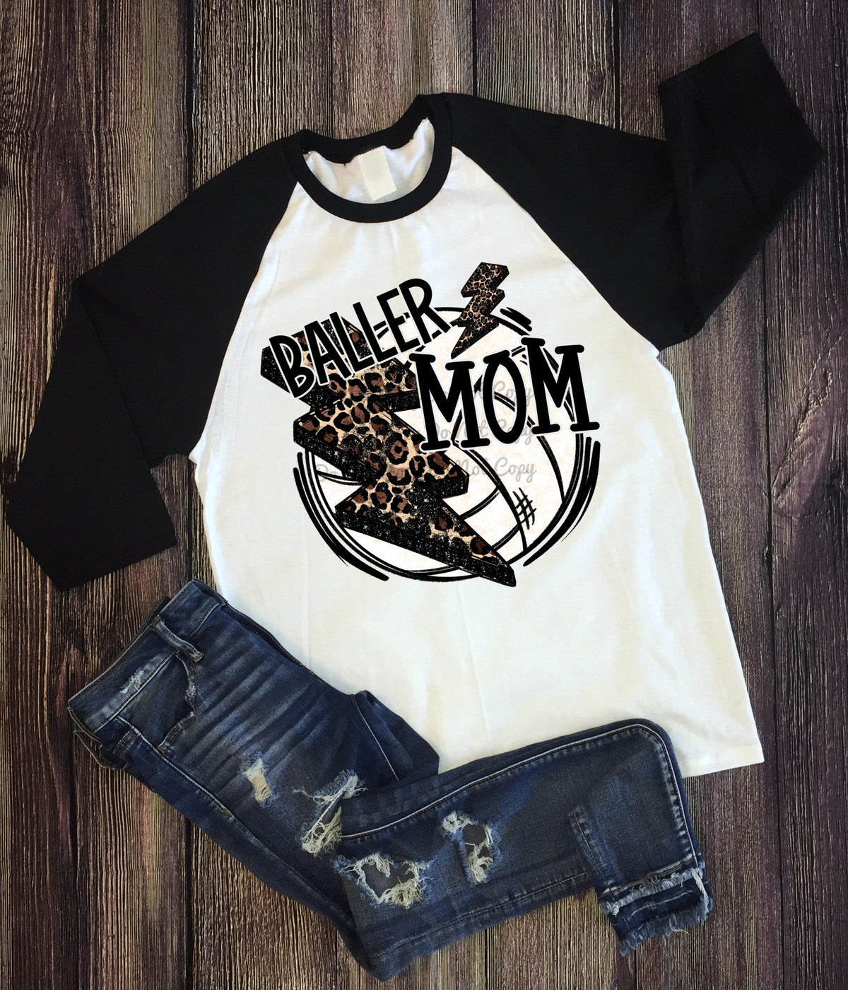 Baller mom volleyball-DTF