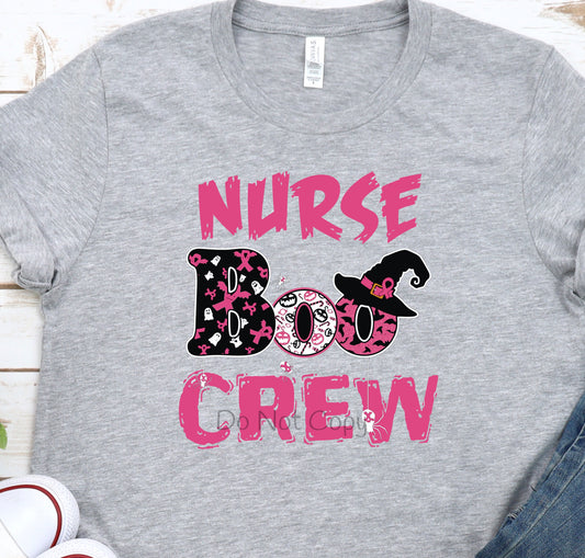 Nurse boo crew-DTF