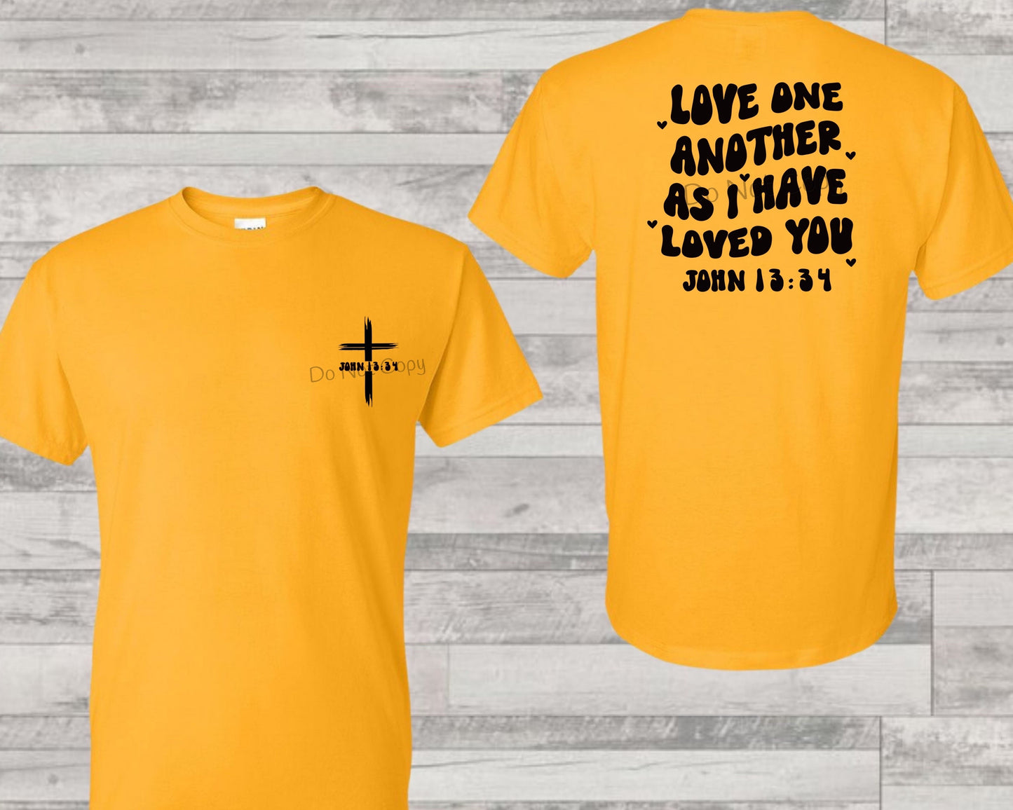 John 3:34 Love one another (BACK)-DTF