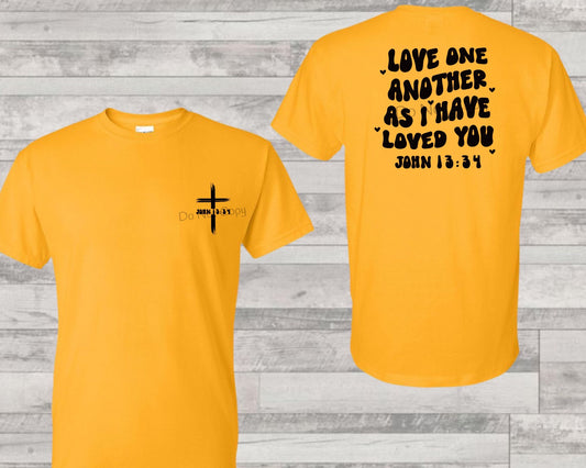 John 3:34 Love one another (BACK)-DTF