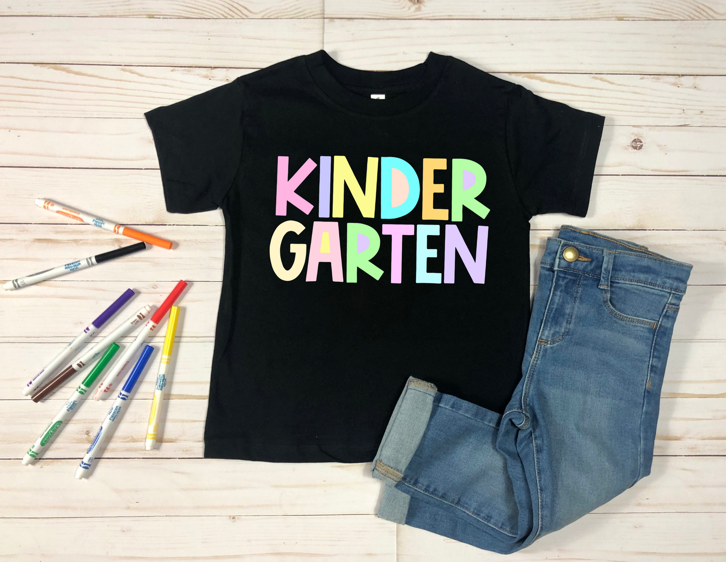 Kindergarten -pastel color-DTF