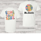 Custom Cool Teacher Club(Front customized)(Front & Back options) - DTF