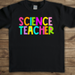 Science teacher- bright color-DTF