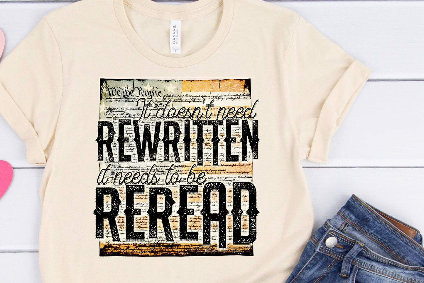 It doesn’t need to be rewritten Reread color -DTF