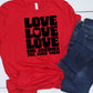 Love one another even them-DTF