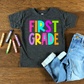 First Grade -bright color-DTF