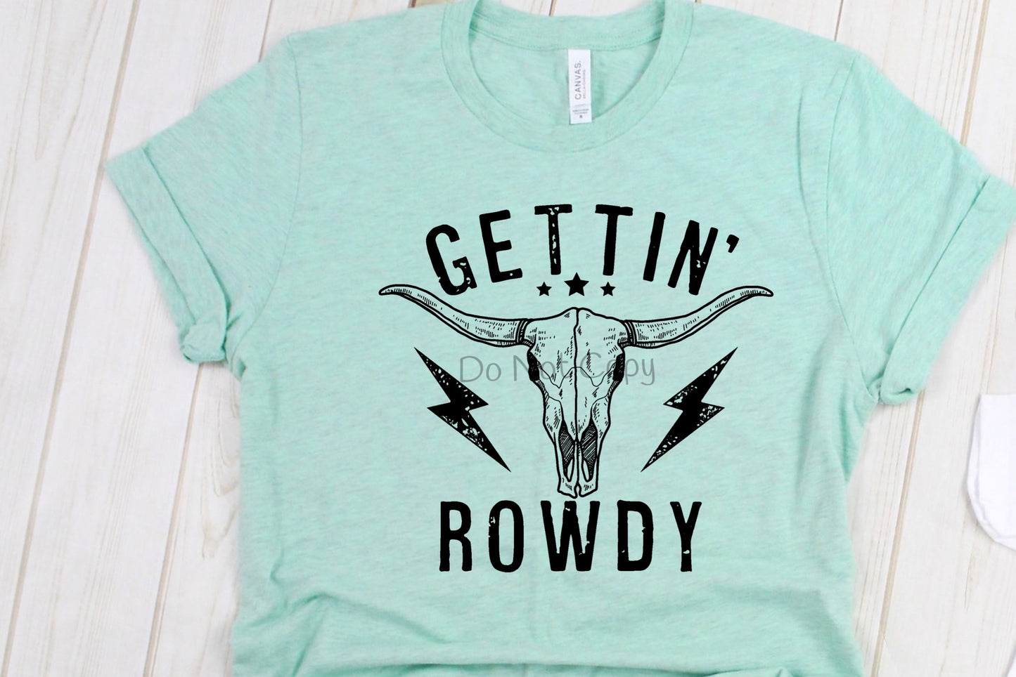 Gettin’ rowdy black-DTF