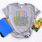 Floral Fifth Grade Teacher -DTF