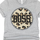 Boss circle leopard-DTF