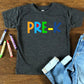 Pre K Grade -Primary color-DTF