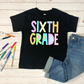 Sixth Grade -pastel color-DTF