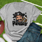 Pirates football black-DTF