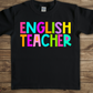 English teacher - bright color-DTF