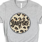 Baby sis circle leopard-DTF