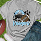Rangers football helmet light blue-DTF