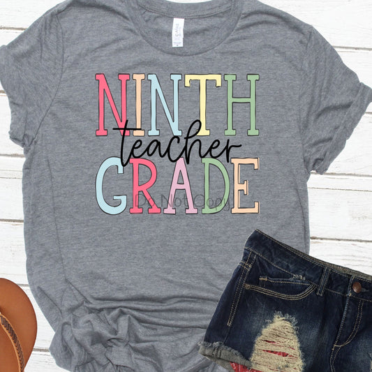 Ninth grade teacher-DTF