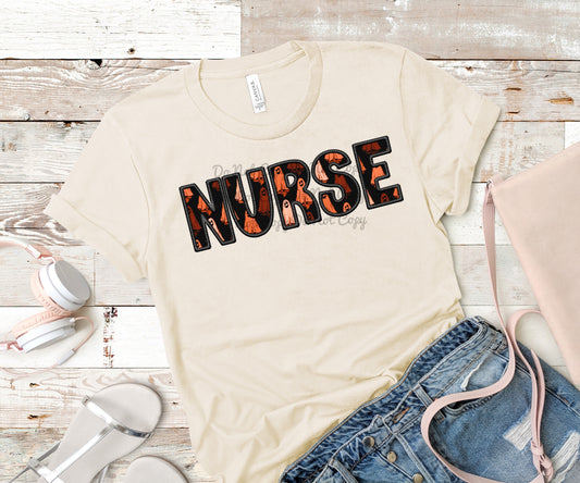 Nurse Spooky embroidery-DTF