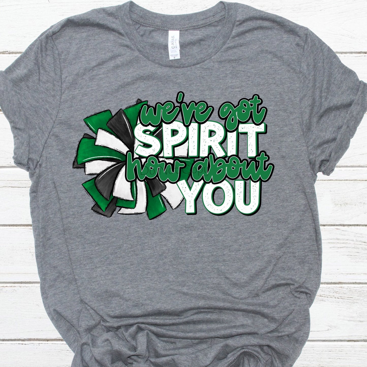 We’ve got spirit kelly green-DTF