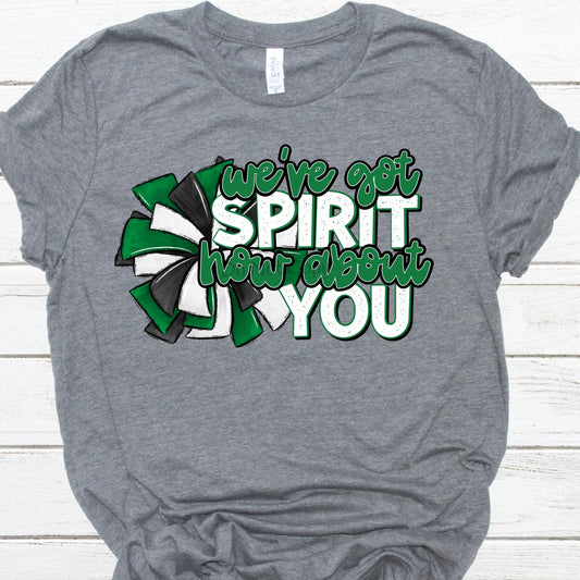 We’ve got spirit kelly green-DTF
