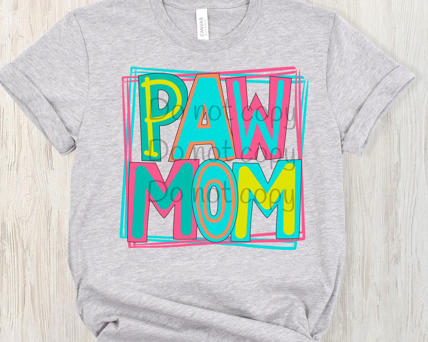 Paw mom-DTF