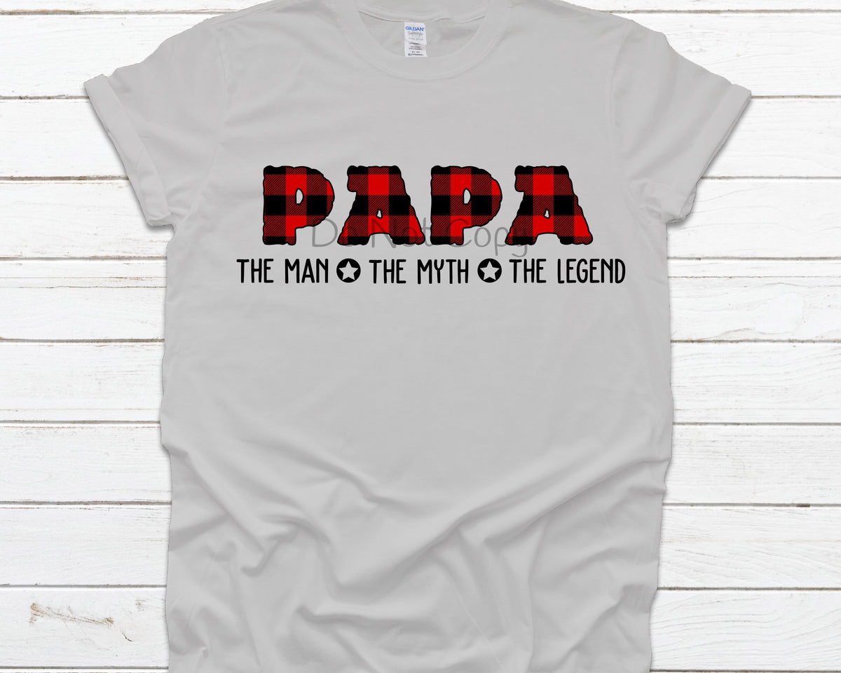 Papa the man the myth the legend-DTF