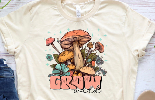 Grow wild-DTF