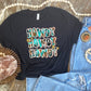 Howdy turquoise-DTF