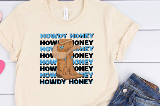 Howdy honey-DTF