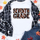 Seventh grade Spooky school embroidery-DTF