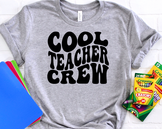 Cool Teacher crew-DTF