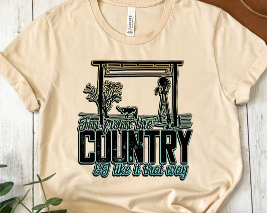 I’m from the country-DTF