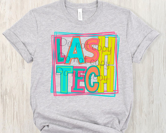 Lash tech-DTF