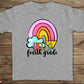 Hello fourth grade rainbow-DTF
